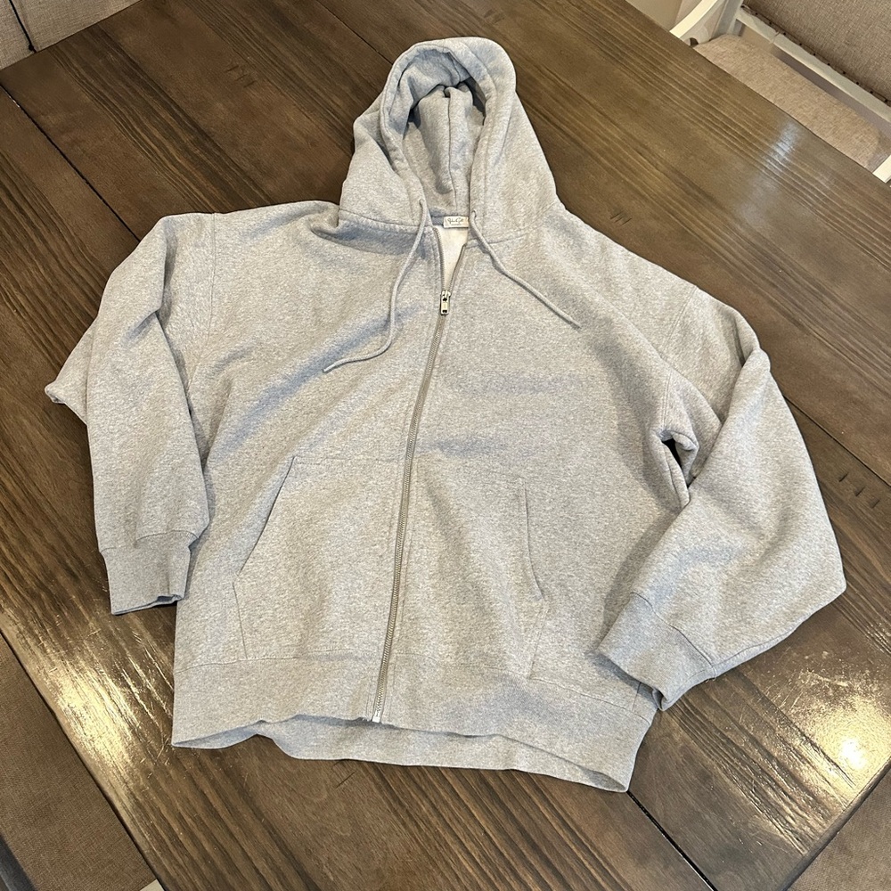 Brandy Melville Light Gray Hoodie